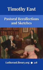 Pastoral Recollections and Sketches by Timothy East
