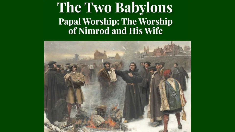 The Two Babylons. Papal Worship Proven to be the Worship of Nimrod and His Wife by Alexander Hislop