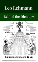 Behind the Dictators by Leo Lehmann