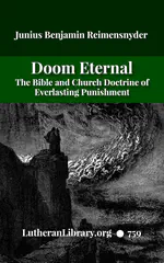 Doom Eternal: The Bible and Church Doctrine of Everlasting Punishment by Junius Benjamin Remensnyder