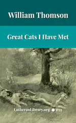 Great Cats I Have Met by William Thomson
