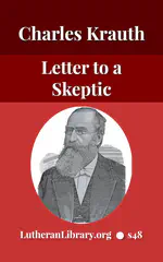 Letter to a Skeptic by Charles Krauth [Journal Article]