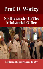 No Hierarchy In The Ministerial Office by D. Worley [Journal Article]