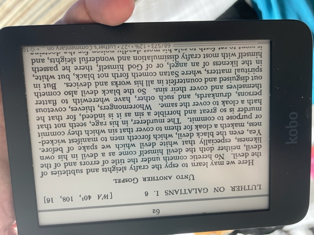 PDF on Kobo with KOReader